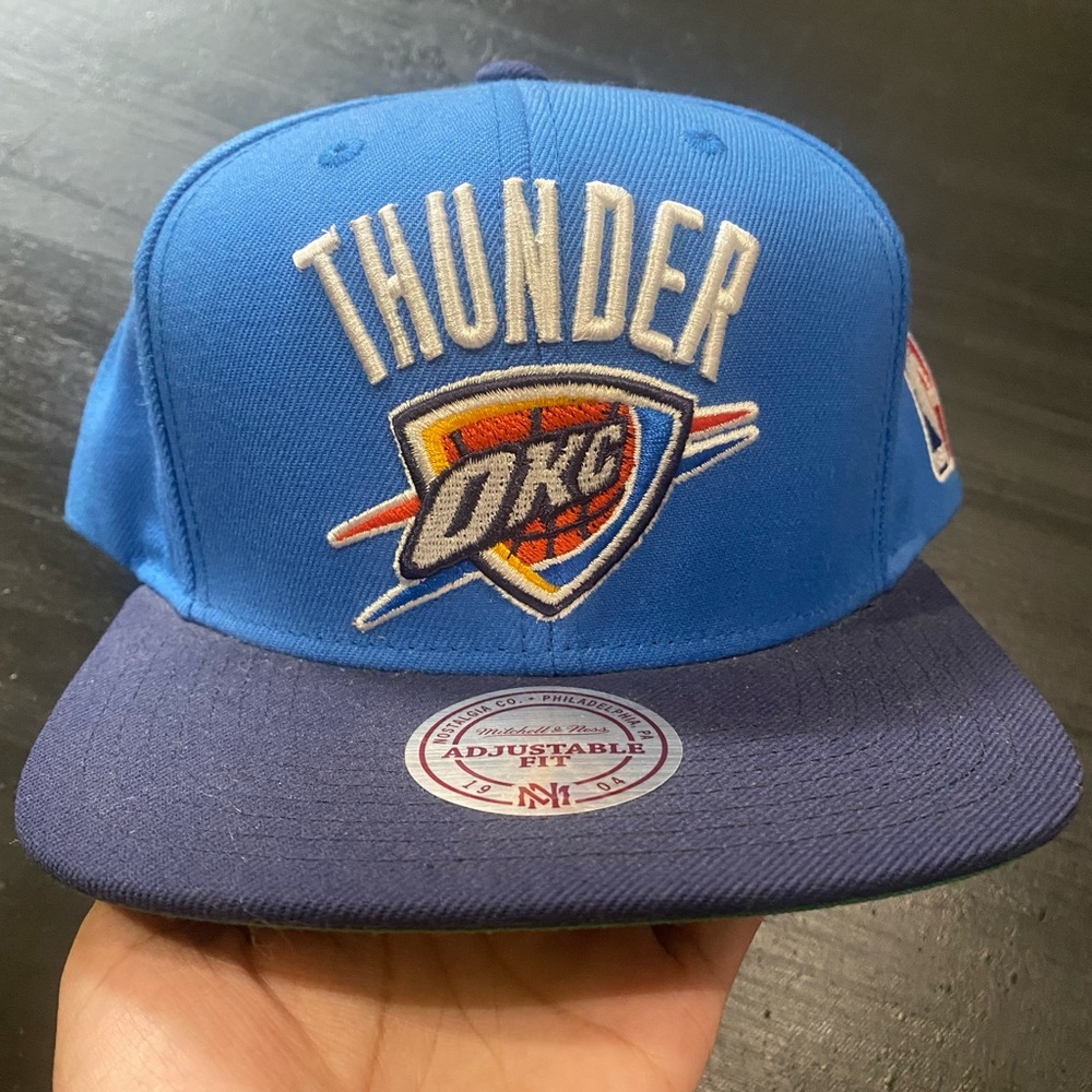 NWOT Mitchell & Ness: Oklahoma City Thunder snapback